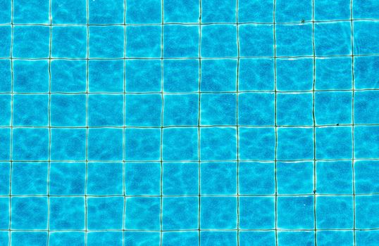 Top view swimming pool blue ripped water abstract background