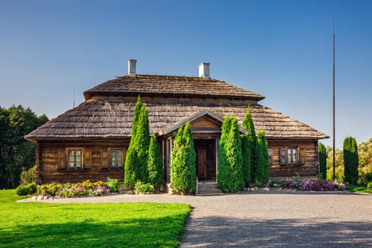 Old house of the Andrew Thaddeus Bonaventure Kosciuszko who was a military engineer, statesman, and military leader who became a national hero in Poland, Lithuania in Kosava, Belarus.