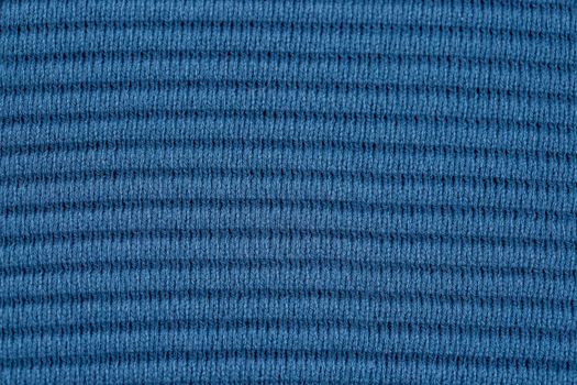 Close-up texture of a knitted fabric of a factory made