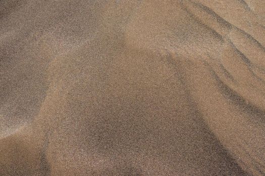 Full frame shot of sand area on the beach 