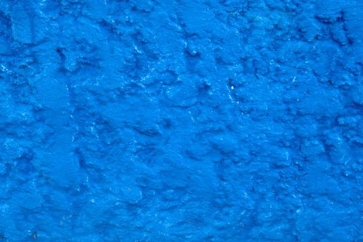 Blue cement wall background texture