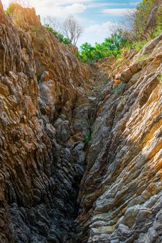 Fantastic mountains of Montenegro. Picturesque mountain landscape