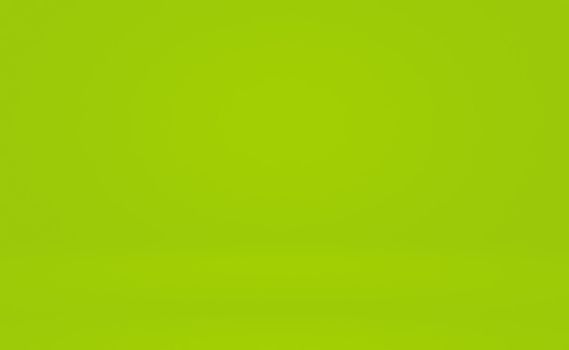 Green gradient abstract background empty room with space for your text and picture