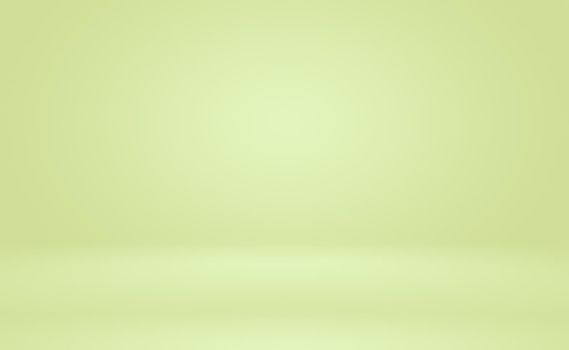 Green gradient abstract background empty room with space for your text and picture