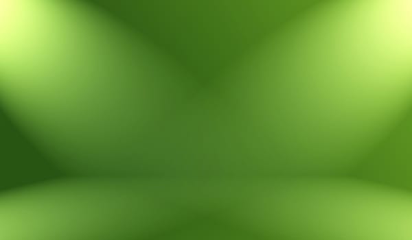 Abstract blur empty Green gradient Studio well use as background,website template,frame,business report.