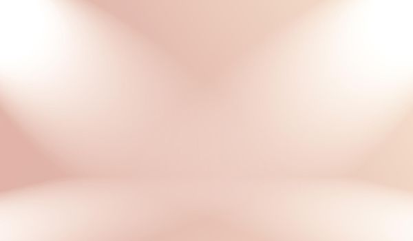 abstract blur of pastel beautiful peach pink color sky warm tone background for design as banner,slide show or others.