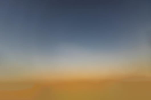 Seagull flying spread wings in the sky at evening. Space for text, No focus, specifically.