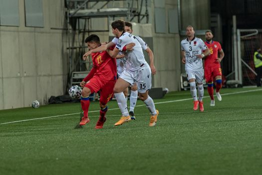 Andorra La Vella, Andorra : 2021 March 25 : Cucu AND in the Qatar 2022 World Cup Qualifying match.