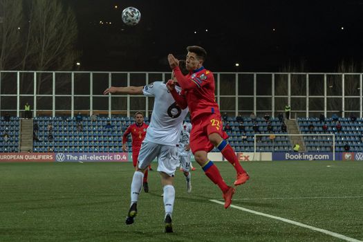 Andorra La Vella, Andorra : 2021 March 25 : Cucu AND in the Qatar 2022 World Cup Qualifying match.
