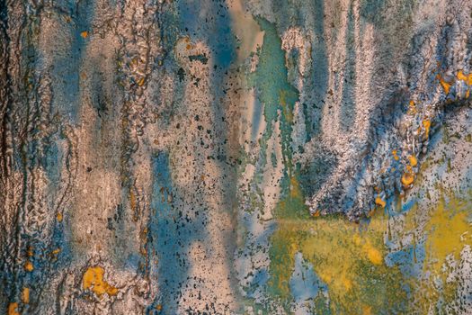Creative background with Spray paint. Colorful texture surface, Decorative wall paint. Copy space.