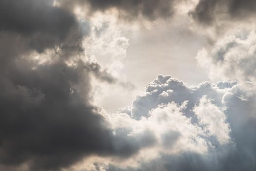 Beautiful blue sky with clouds background.Sky clouds, Sky with clouds weather nature cloud blue. Inspirational concept.