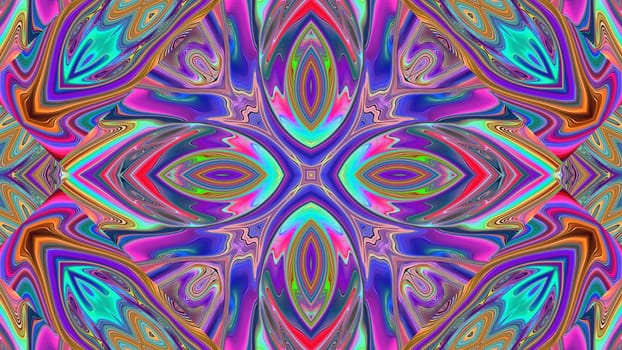 Abstract multicolored background with ornaments. Design, art