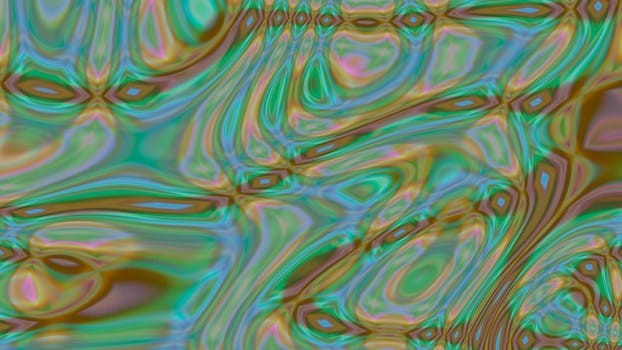 Abstract textured green background with bubbles. Design, art