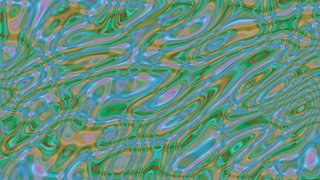 Abstract textured green background with bubbles. Design, art