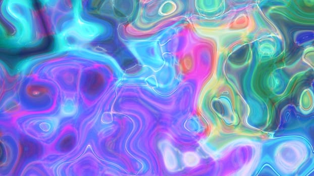 Abstract textured multicolored with bubbles. Design, art