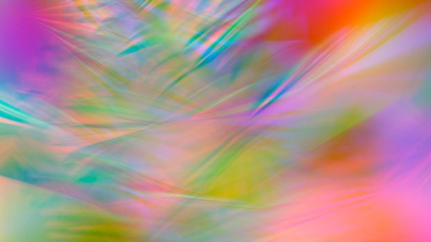 Abstract blurry multicolored rainbow background.