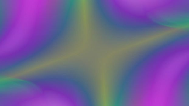 Abstract neon purple green symmetrical background.