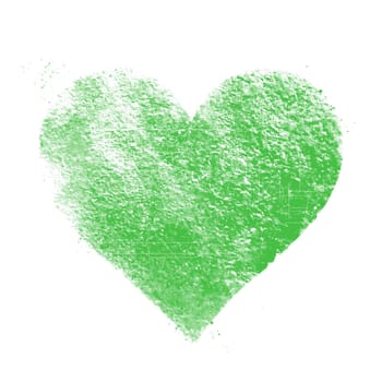 Vintage green heart. Great for Valentine's Day, wedding, scrapbook, grunge surface textures.
Scratched heart