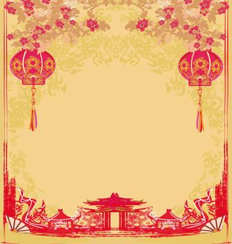 Mid-Autumn Festival for Chinese New Year - card