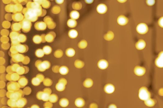 Festive colorful bokeh background with psychedelic colorful sparkles and colorful dots as perfect background, celebration and happy new year annotations as beautiful blurred glow.
