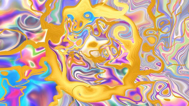 Abstract multicolored rainbow blurred background.