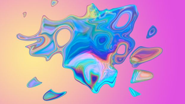 Abstract neon gradient texture background.