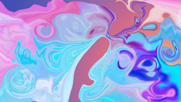 Abstract multicolored rainbow blurred background.