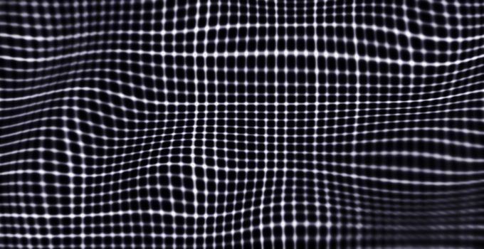 Blurred mesh wave abstract background 