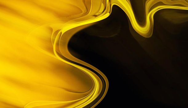 Gold wave luxury abstract for background