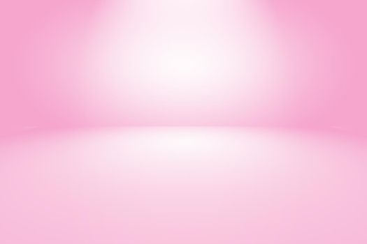 Abstract empty smooth light pink studio room background, Use as montage for product display,banner,template