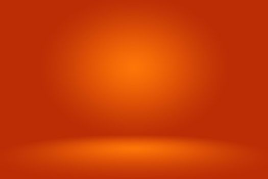 Abstract Smooth Orange background layout design,studio,room, web template ,Business report with smooth circle gradient color.