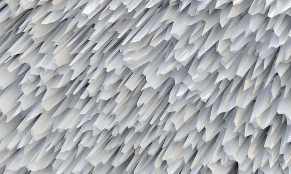 3d illustration of  white textured surface background