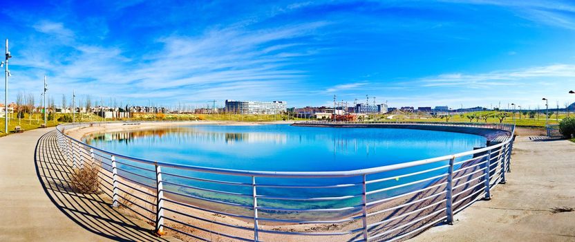 Cityscape.Architecture and sustainability.