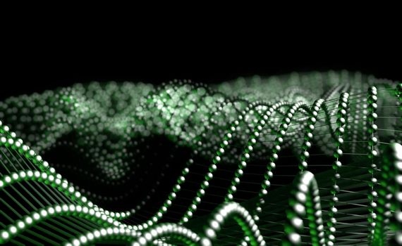 Science and technology concept abstract background.
