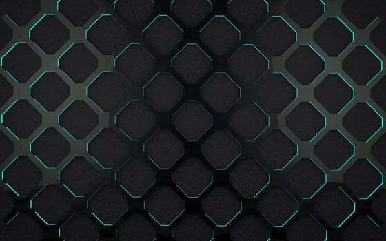 Pattern and holes in modern material.Industrial and technology background