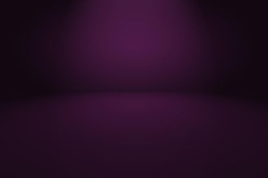 Studio Background Concept - abstract empty light gradient purple studio room background for product