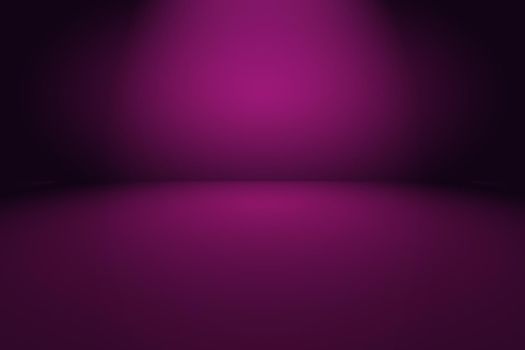 Studio Background Concept - abstract empty light gradient purple studio room background for product