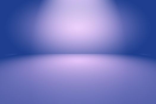 Studio Background Concept - abstract empty light gradient purple studio room background for product