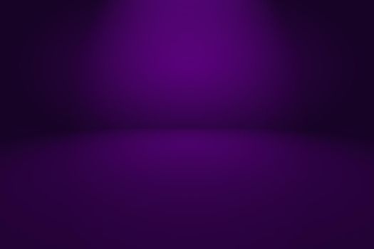 Studio Background Concept - abstract empty light gradient purple studio room background for product