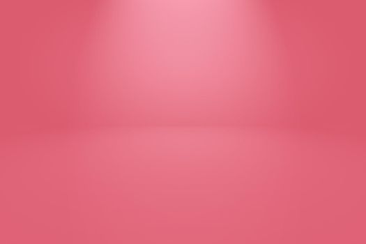 Abstract empty smooth light pink studio room background, Use as montage for product display,banner,template