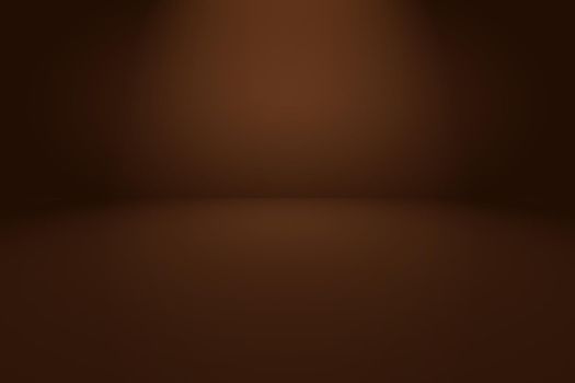 Abstract Smooth Brown wall background layout design,studio,room,web template,Business report with smooth circle gradient color.