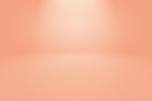 abstract blur of pastel beautiful peach pink color sky warm tone background for design as banner,slide show or others.