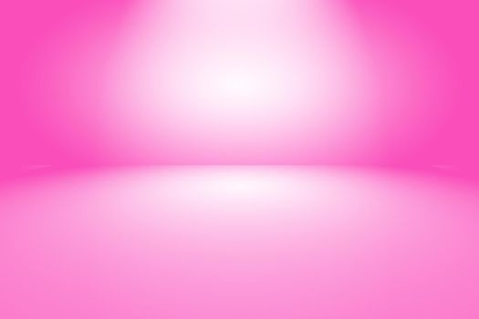 Abstract empty smooth light pink studio room background, Use as montage for product display,banner,template