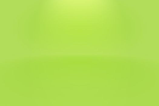 Green gradient abstract background empty room with space for your text and picture