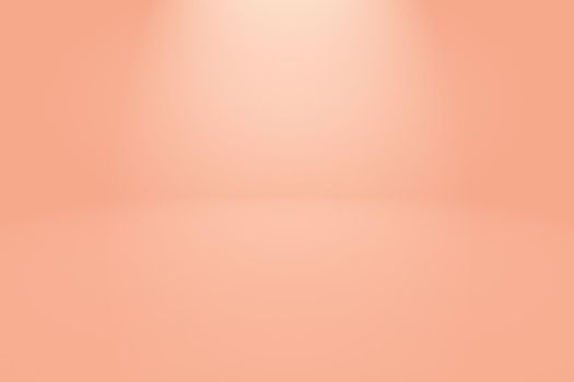 abstract blur of pastel beautiful peach pink color sky warm tone background for design as banner,slide show or others.