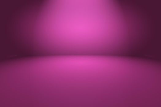 Studio Background Concept - abstract empty light gradient purple studio room background for product