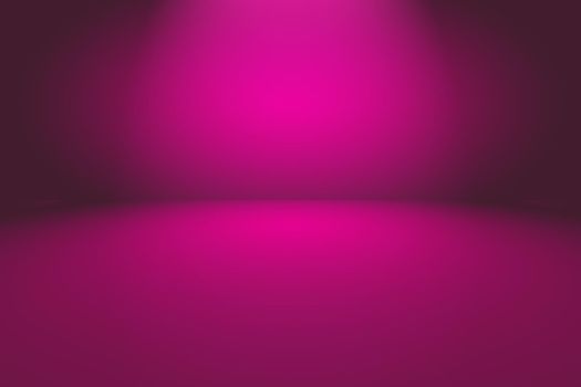 Studio Background Concept - abstract empty light gradient purple studio room background for product