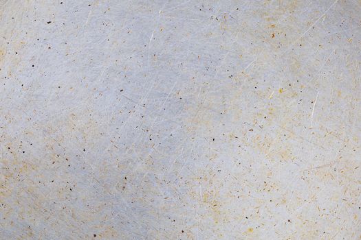 macro structure of scratched old aluminum pan surface.