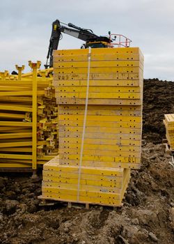 Table form, deck formwork, flying form for slab concrete