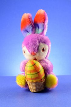 A plush Easter Bunny for the holiday season.